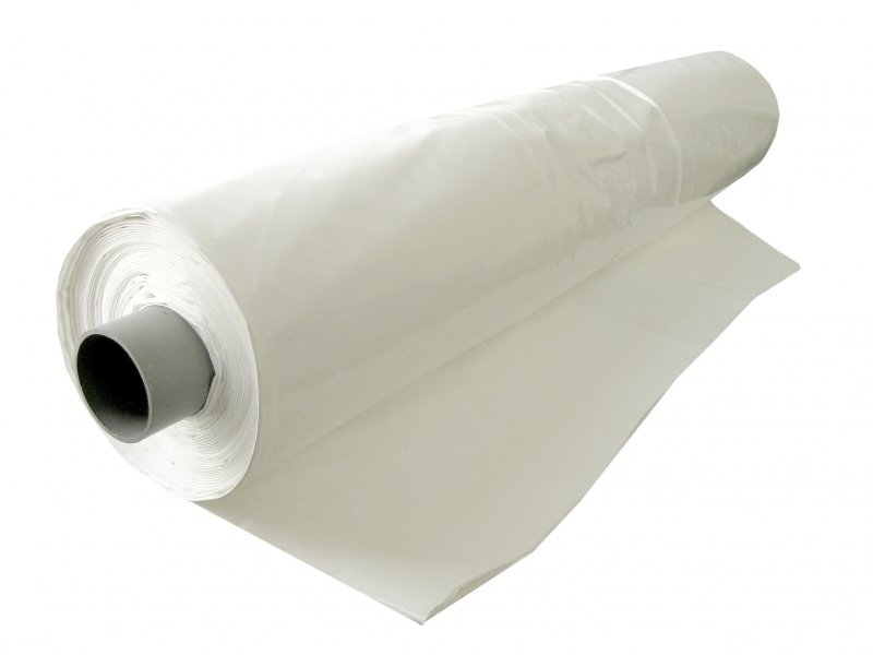 Krimpfolie wit (steiger) - 400cm x 25m x 200my Krimpfolie wit (steiger) - 400cm x 25m x 200my