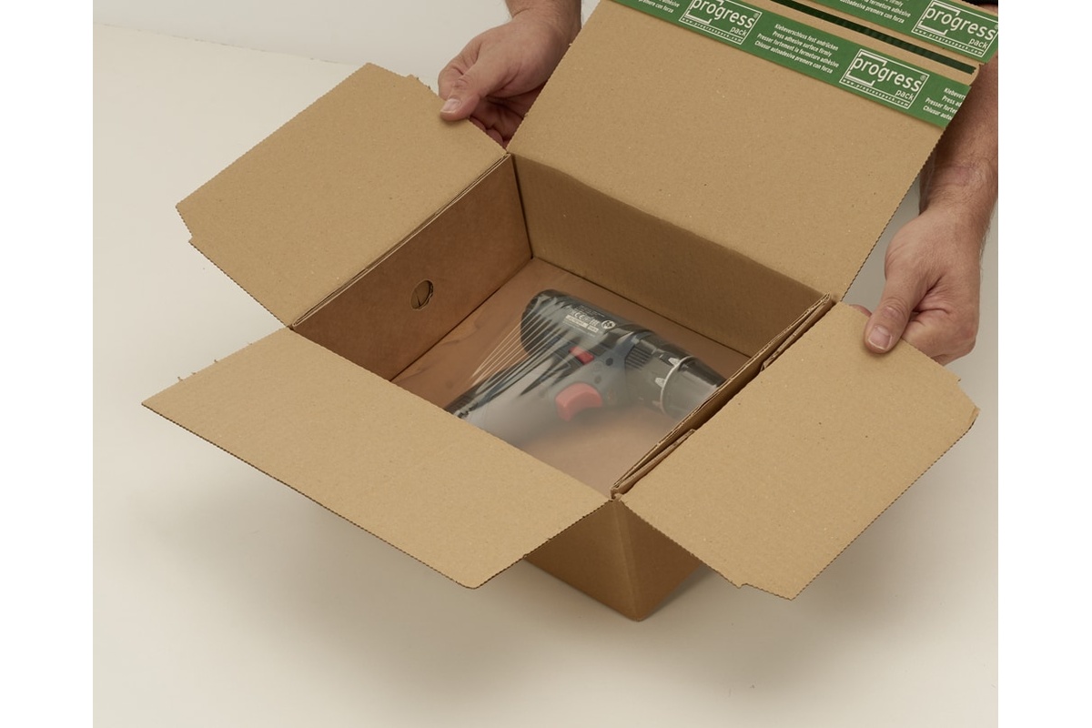 Speedbox retour dozen + fixeertray - 160 x 130 x 70mm (20 st)