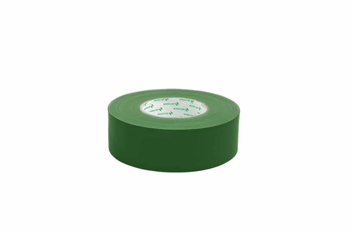 Nichiban® 1200 gaffa tape donkergroen - 50mm x 50m Nichiban® 1200 gaffa tape donkergroen - 50mm x 50m