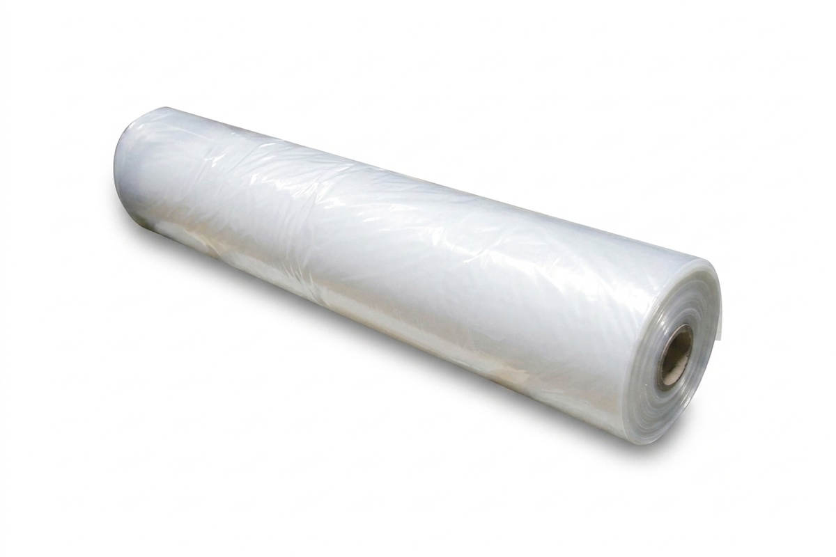 Krimpfolie transparant (steiger) - 600cm x 25m x 150my