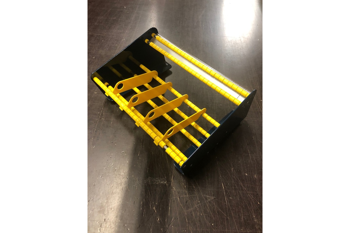 Etiketten dispenser groot LB1018 - 26,6cm breed (voor 5 rollen)