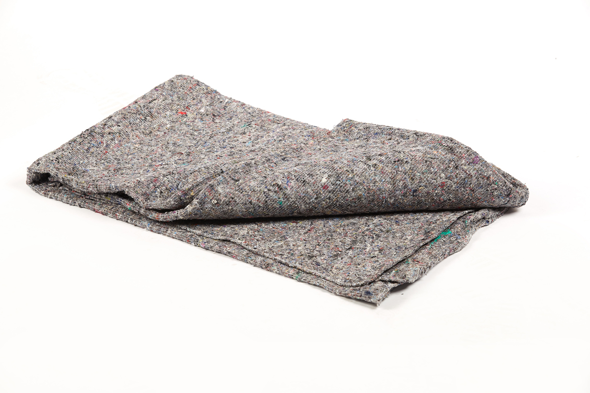 Verhuisdekens gestikt gepersonaliseerd - 200 x 300cm