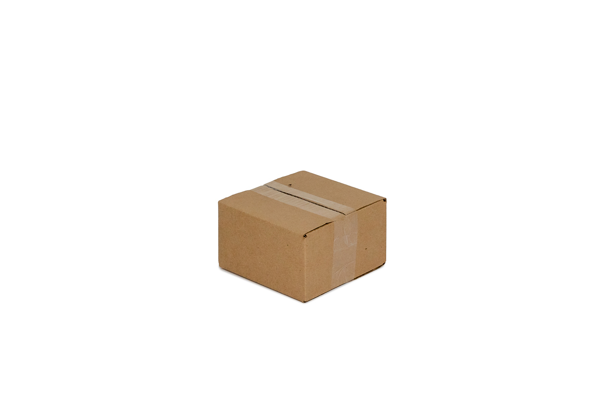 Kartonnen doos - 160 x 160 x 90mm (enkele golf)