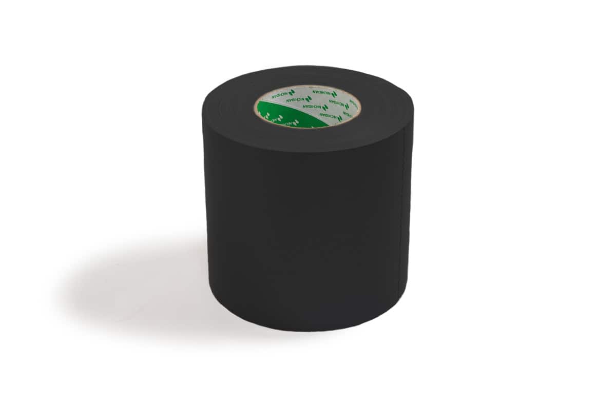 Nichiban® 1200 gaffa tape zwart - 100mm x 50m