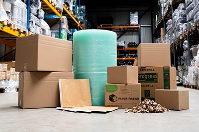 Welk verpakkingsmateriaal heb ik nodig als beginnende webshop?