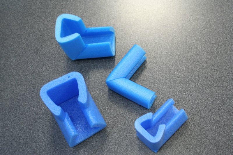U Schuimprofiel hoekstuk - 25/44mm x 10cm (300 st)