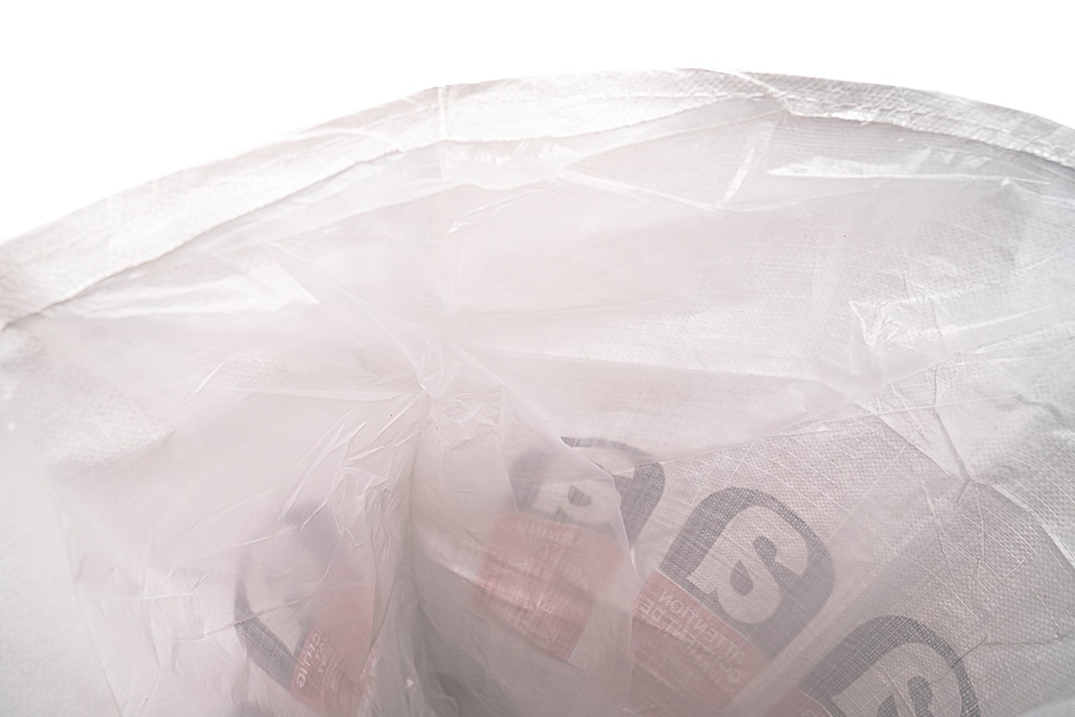 Polyprop asbest zakken - 80 x 120cm + Liner