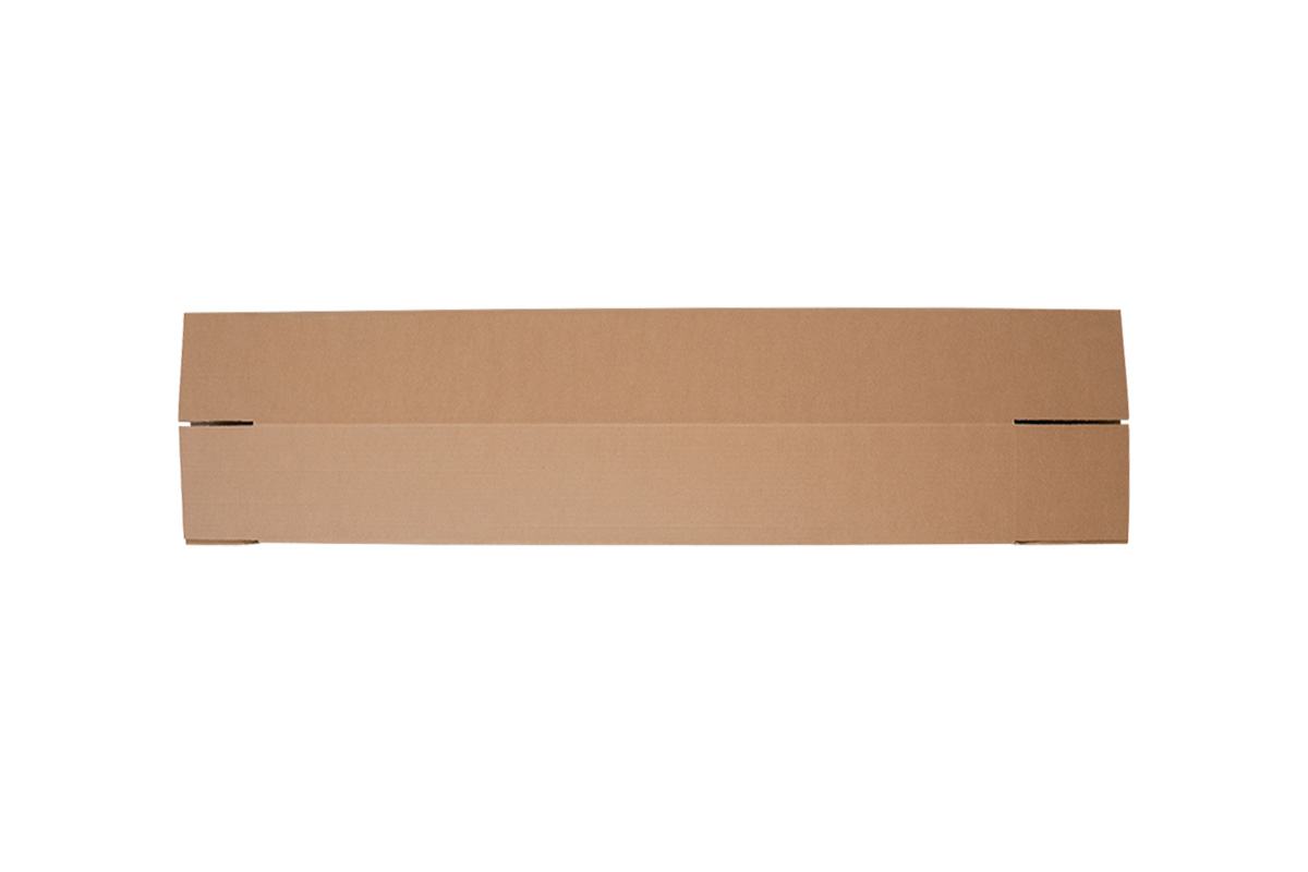 Kartonnen koker - 160 x 160 x 1050mm (enkele golf)