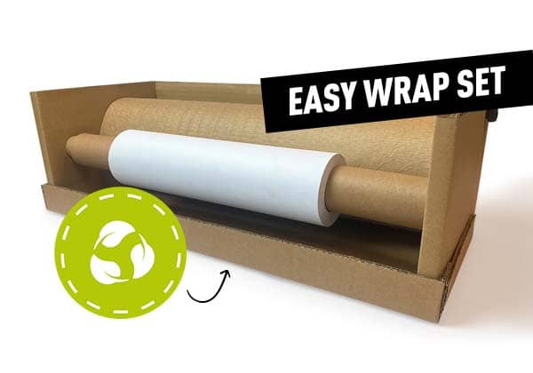 Duurzaam verpakken met honingraat ease wrap