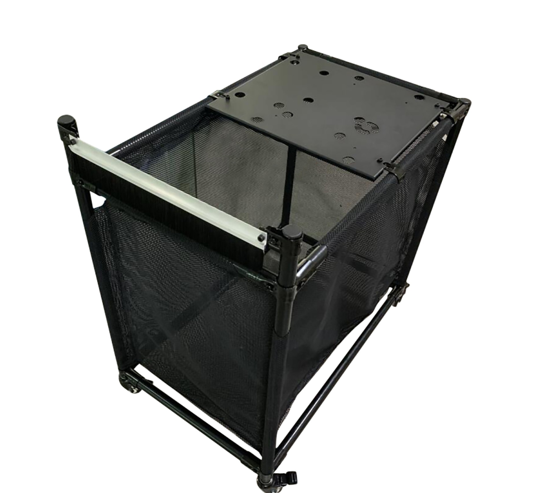 PP-air luchzakjes machine + opvangbak + 2 rollen luchtzakjes