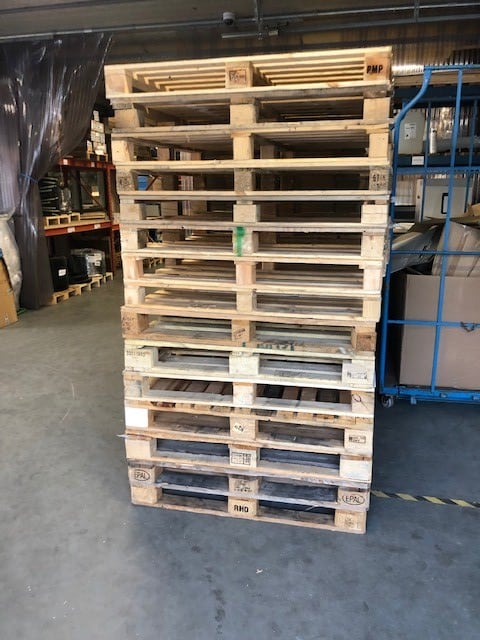 Houten pallets - 1000 x 1200mm (5 st)