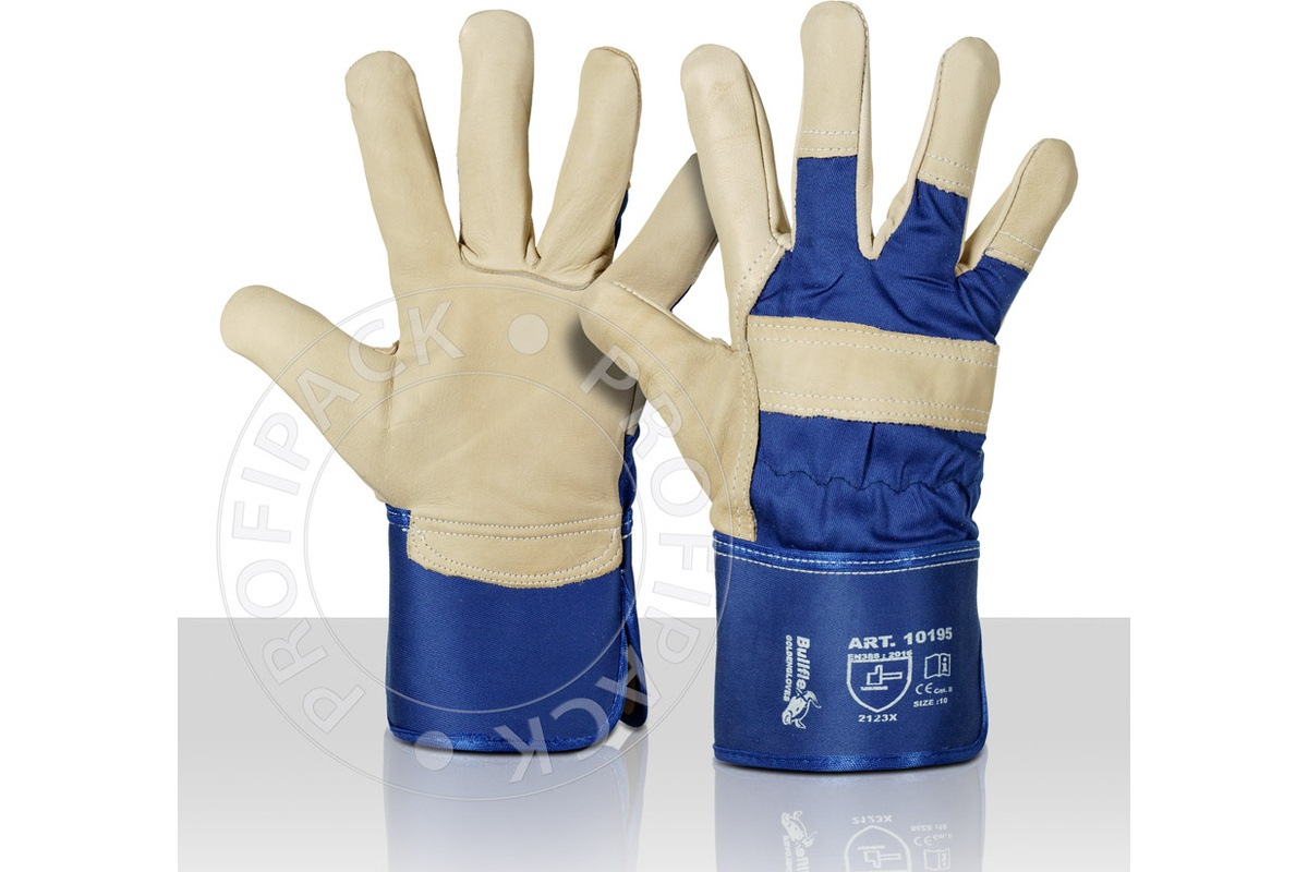 Bullflex Werkhandschoenen rund/nerfleder golden glove - maat 10/XL