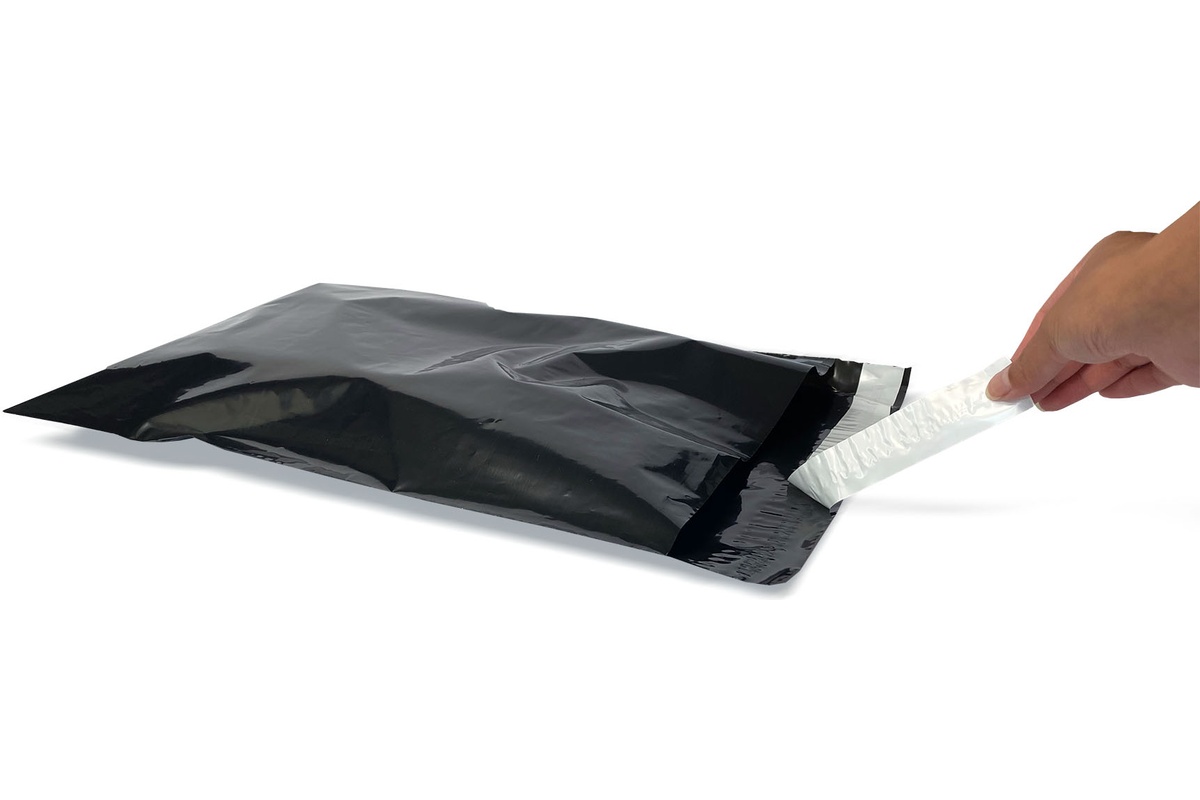 Coex verzendzakken zwart - 600 x 800mm (100 st)
