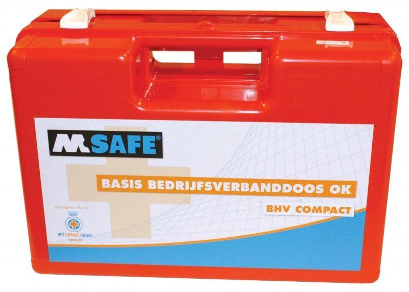 M-Safe bedrijfsverbanddoos BHV compact