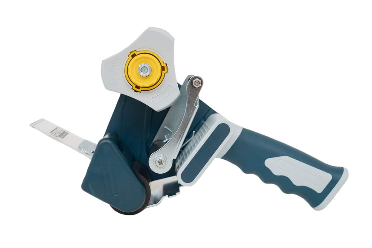 Bonus Tape dispenser twin core + safety 50mm (koker 76 en 38mm)