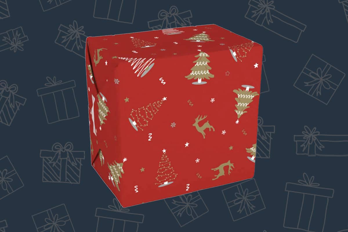 Kerst inpakmateriaal
