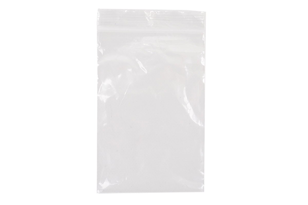 Gripzakken transparant - 80 x 120mm x 50my (1.000 st)