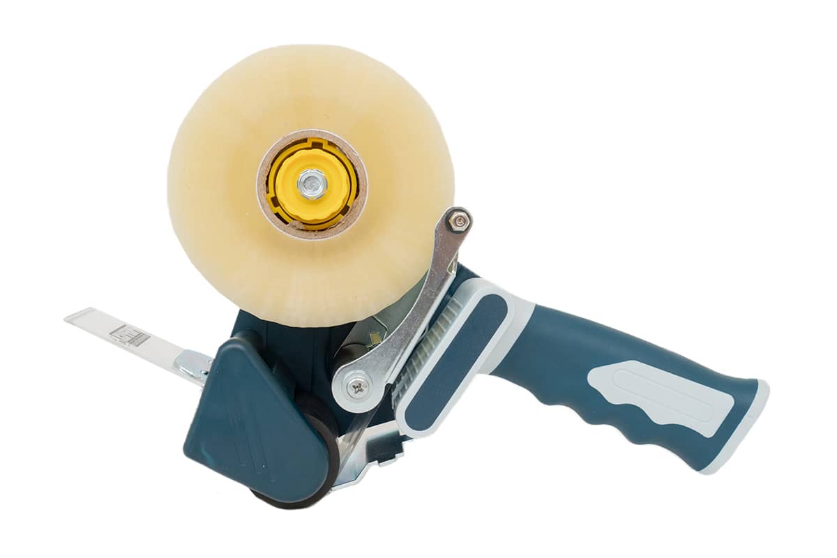 Bonus Tape dispenser twin core + safety 50mm (koker 76 en 38mm)