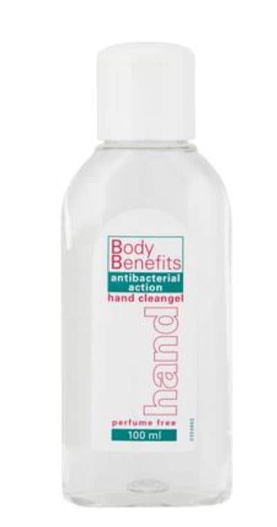 Body Benefits desinfectie handgel knijpflacon - 100ml