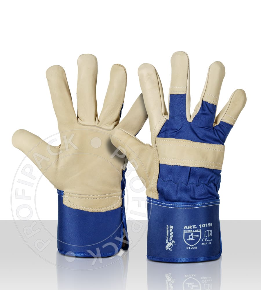 Bullflex Werkhandschoenen rund/nerfleder golden glove - maat 10/XL