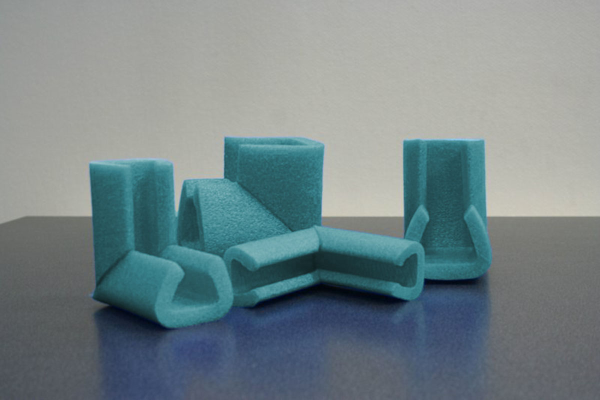 U schuimprofiel hoekstuk - 60/96mm x 10cm (60 st)