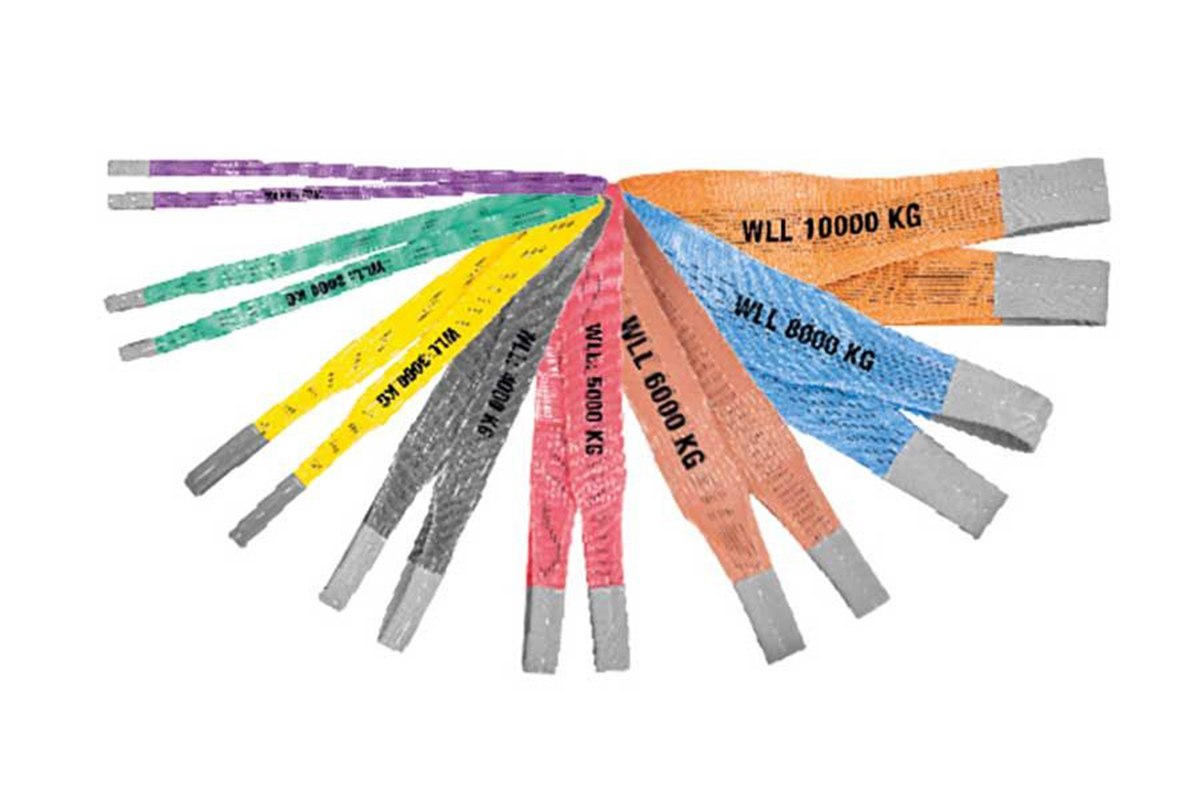 ELLERsling hijsband - 2 ton 3m x 60mm groen