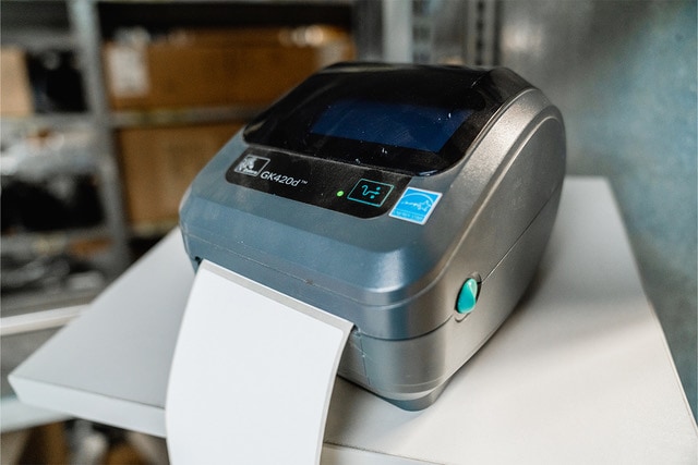 Verzendlabel printer - Zebra ZD421D - Direct Thermal Desktop