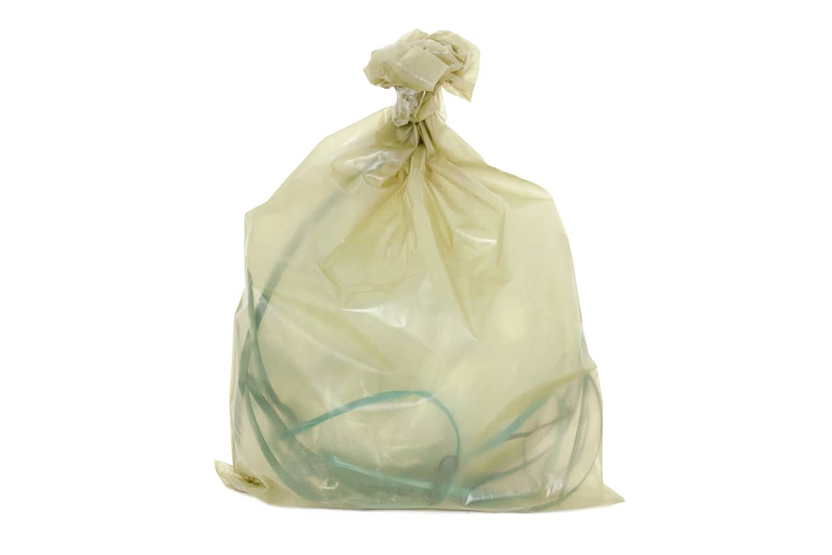 LDPE puinzakken transparant - 70 x 110cm x 100my (100 st)