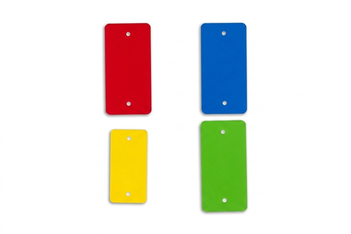PEM labels rood - 55 x 110mm (100 st)