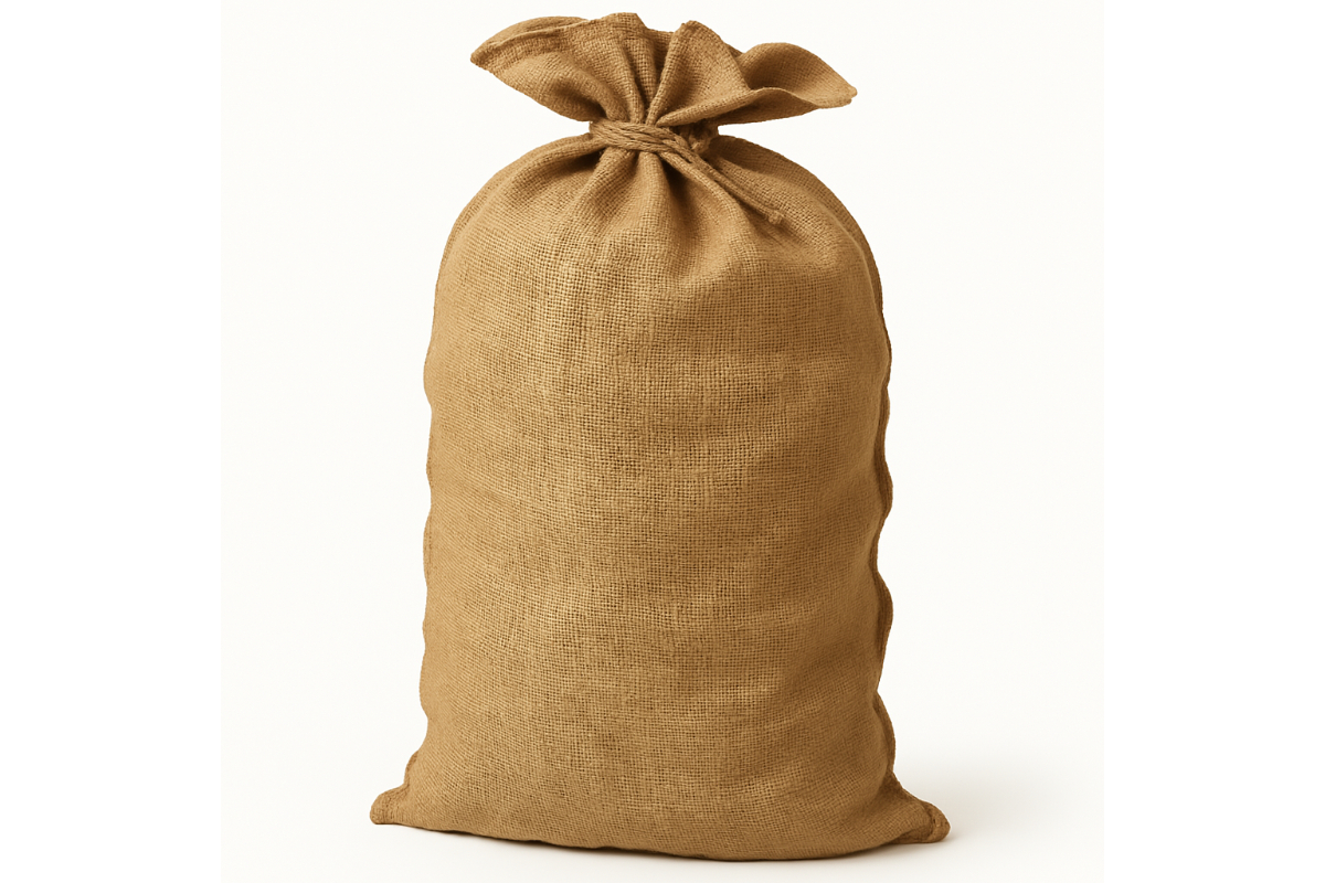 Jute zak groot