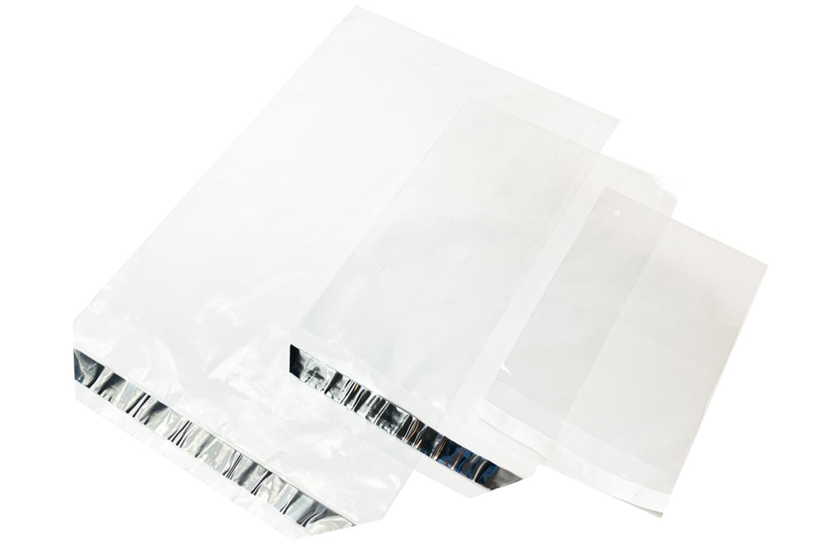 Enveloppen transparant - 220 x 350 + 50mm (1.000 st)