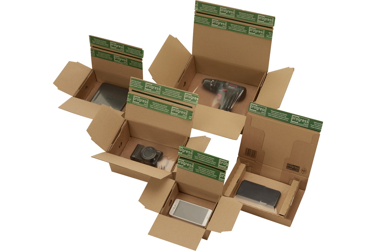 Speedbox retour dozen + fixeertray - 230 x 160 x 80mm (20 st)
