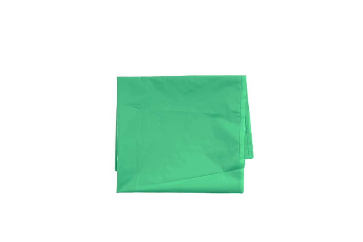 Plastic meubelhoezen groen - 150 x 130cm x 70my (75 st)