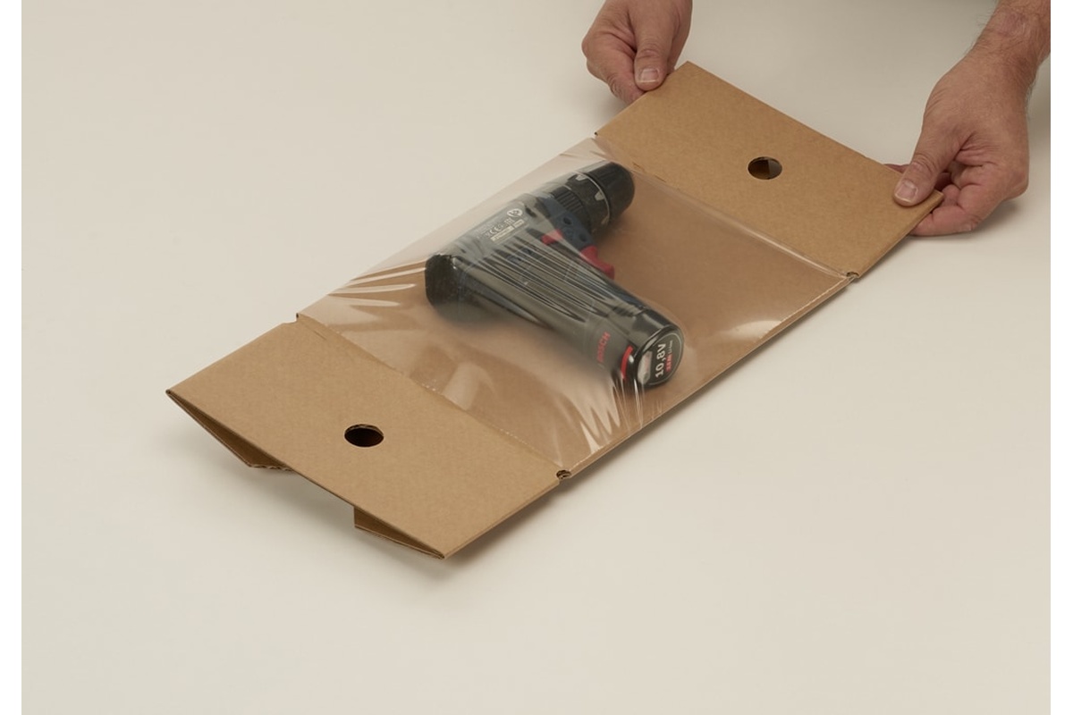Speedbox retour dozen + fixeertray - 160 x 130 x 70mm (20 st)