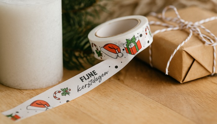 Kerst tape kopen