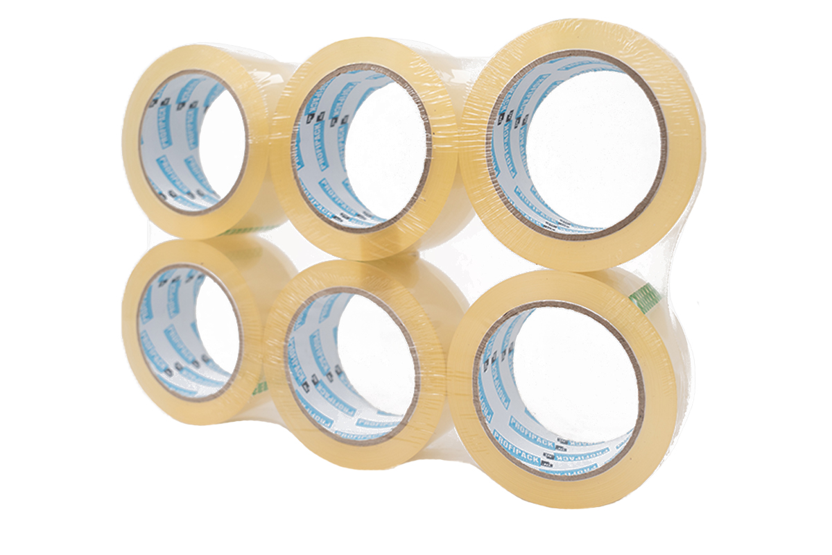 High Tack tape transparant Premium - 48mm x 132m x 35my