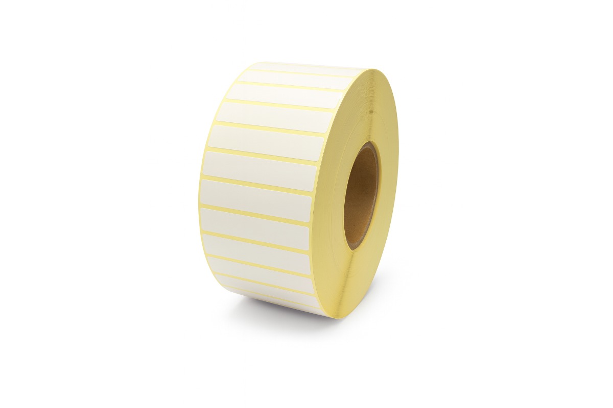 Artikelstickers wit - 75 x 15mm (10.000st)