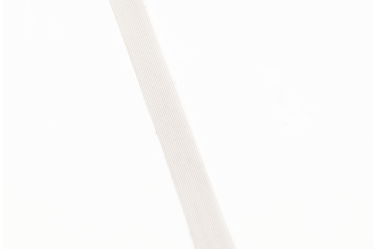 Polyesterband hotmelt wit - 25mm x 500m