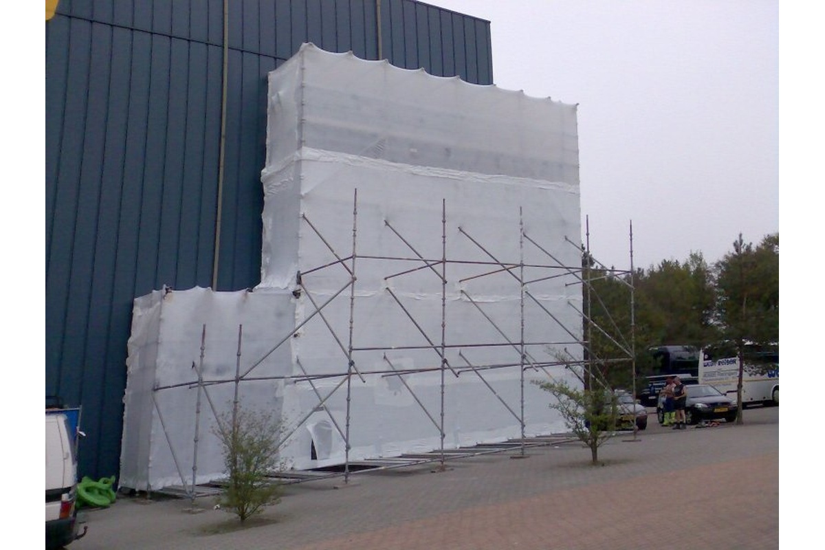 Krimpfolie wit (steiger) - 600cm x 50m x 150my