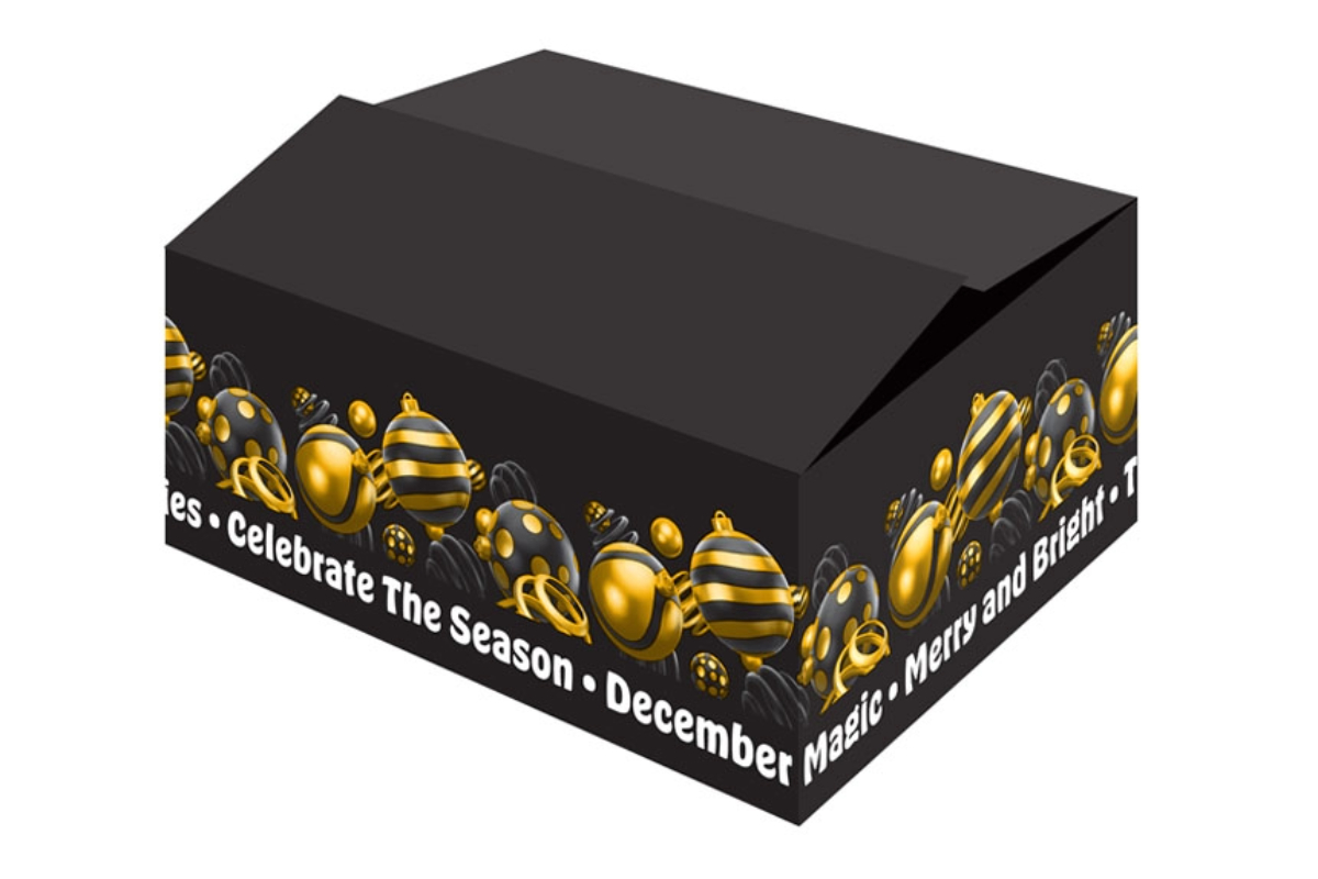 Kerstdoos ''Have A Ball'' -  200 x 150 x 120mm