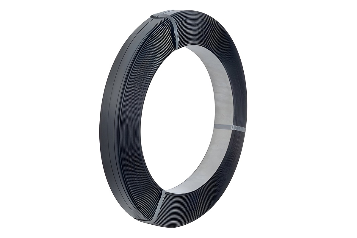 Staalband zwart gelakt E.W. - 19mm Staalband zwart gelakt E.W. - 19mm