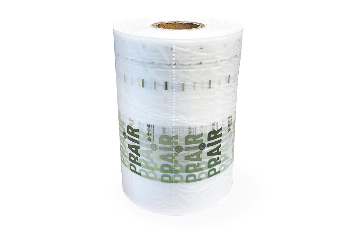 PP-air luchtzakjes folie "Eco" 7.1 - 100 x 200mm x 1100m x 12my