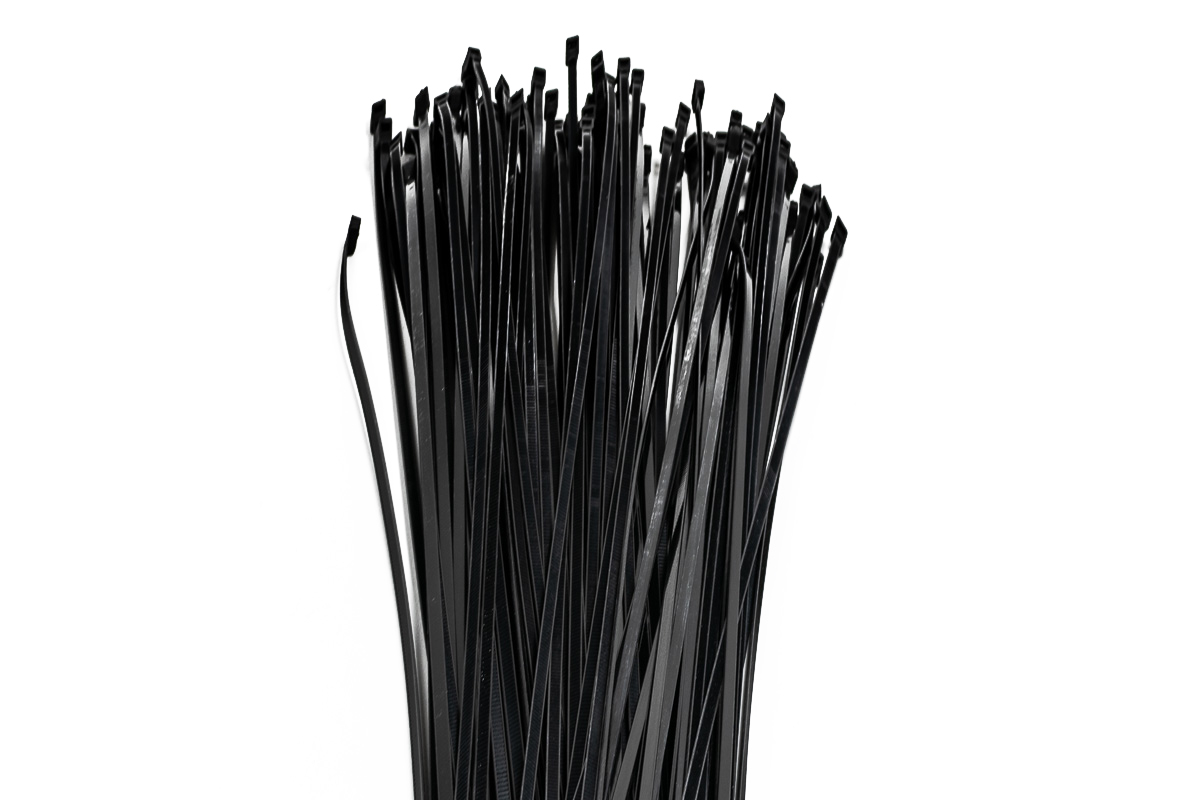 Kabelbinders zwart - 300mm x 4,8mm (100 st) Kabelbinders zwart - 300mm x 4,8mm (100 st)
