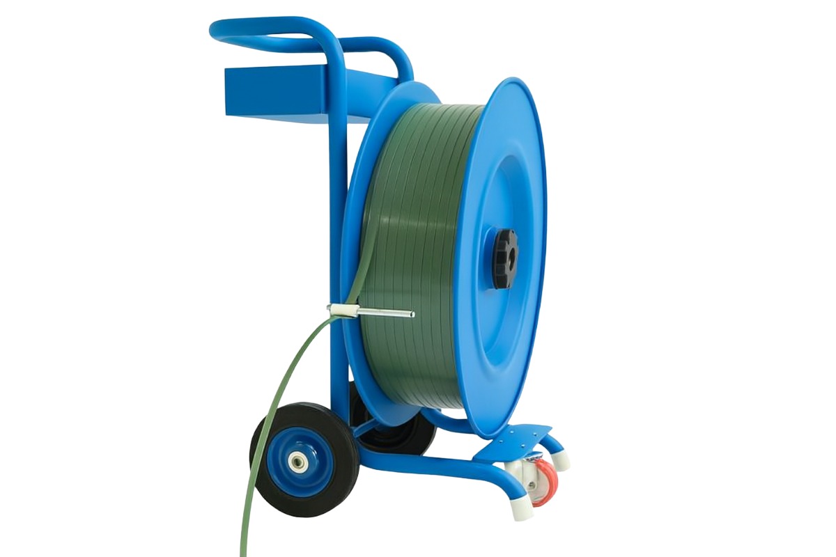 PET- PP- en staalband haspel extra wendbaar