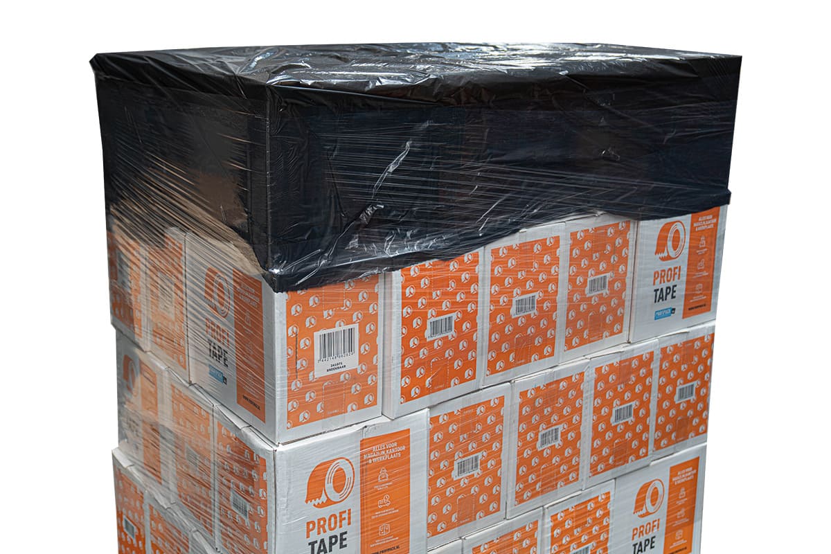 Topvellen zwart - 150 x 180cm x 30my (200 st)