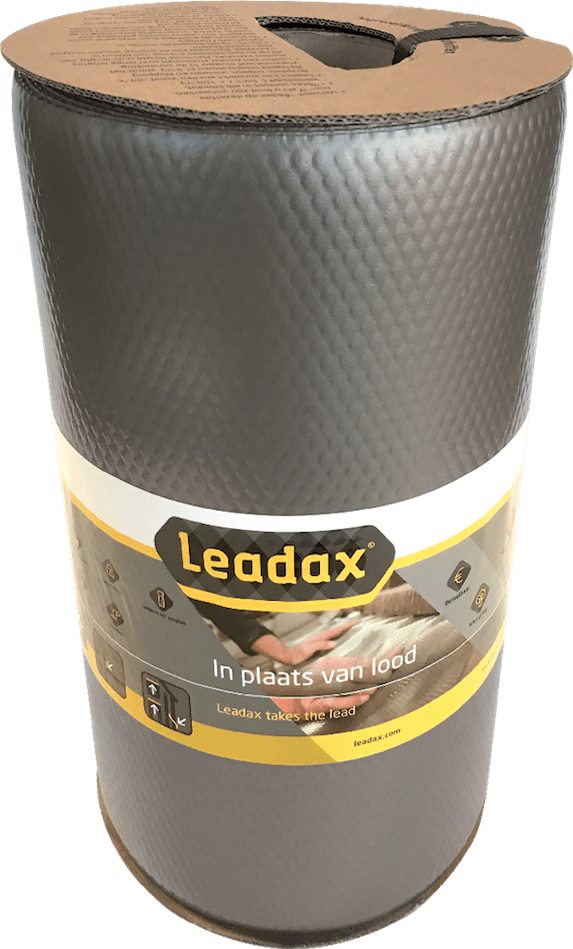 Leadax loodvervanger zwart - 200mm (1,20m²)