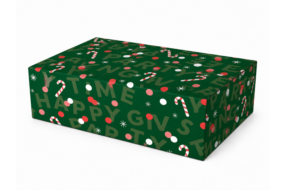 Kerstdoos "Party Time"  - 390 x 290 x 150mm