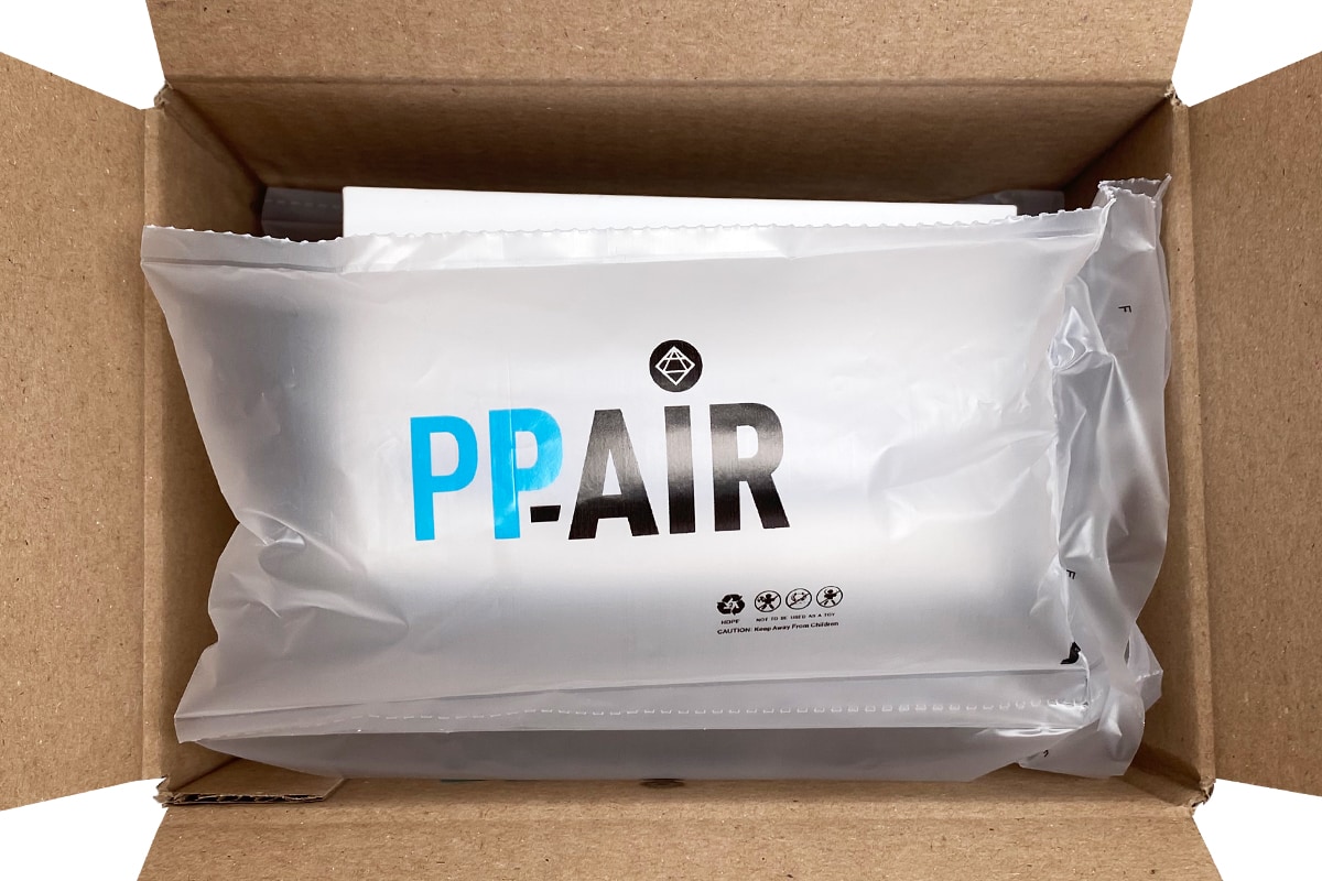 PP air luchtzakjes machine PROFI - met 2 rollen luchtzakjes