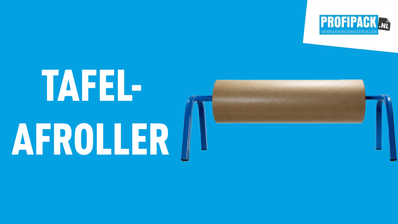 Tafel afroller voor papier en buisfolie 50-100cm