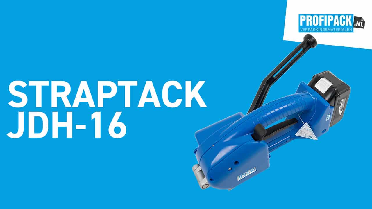 Straptack JDH-16 Omsnoeringsapparaat (PET  9-16mm) 